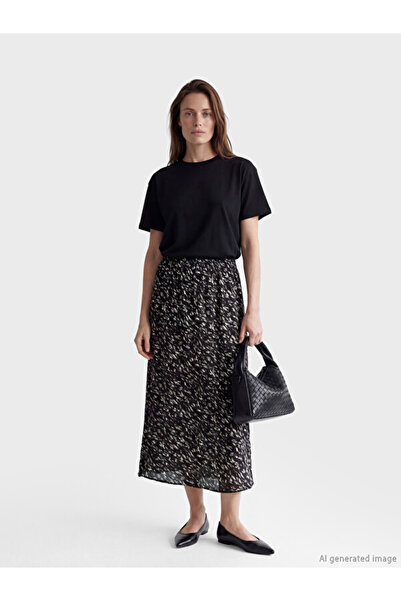 LC Waikiki Embroidered Belmando Flared Skirt with Waist Cord by Uzg Store for...