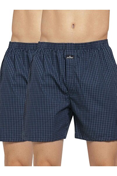 JOCKEY Men's Pack of 2 Shorts Boxer Shorts