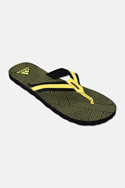 adidas شبشب رجالي سهل الارتداء، أصفر
