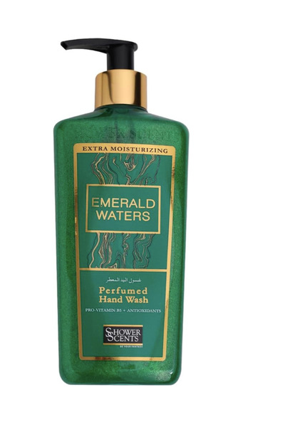 Shower Scents إيمرالد ووترز غسول اليدين المعطر فائق الترطيب مع برو-فيتامين ب5...