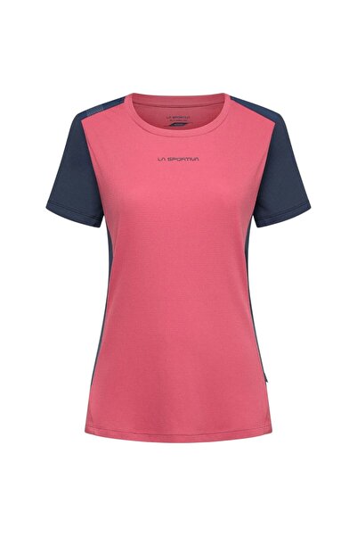 La Sportiva Tricou de drumeție pentru femei Ridge-Roz/Albastru Marin-S