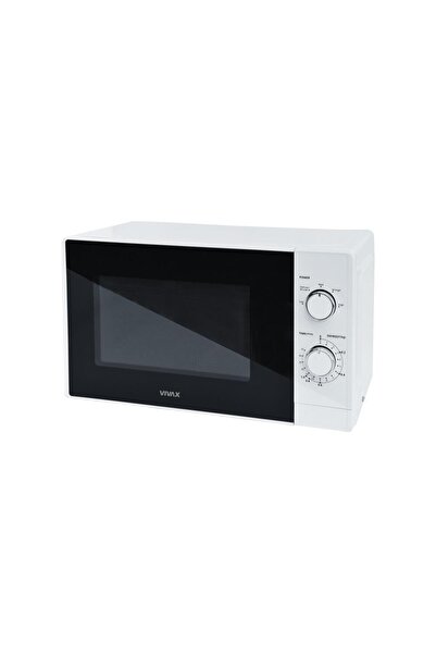 VIVAX Cuptor cu microunde MWO-2071W, 20L, 700W, Control mecanic, 5 nivele de ...