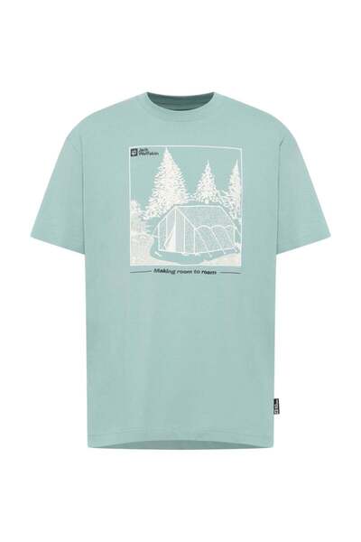 Jack Wolfskin Tricou bărbătesc Freeroamer SS 2025 - Albastru - L