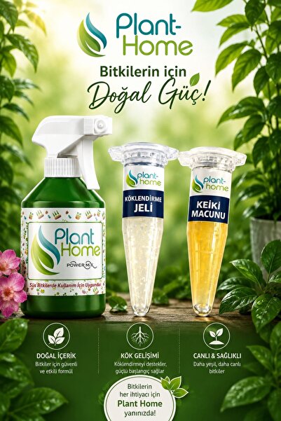 Plant Home Power Mix Bitkileriniz İçin Doğal Güç / Plant Home Bitki Besini / ...