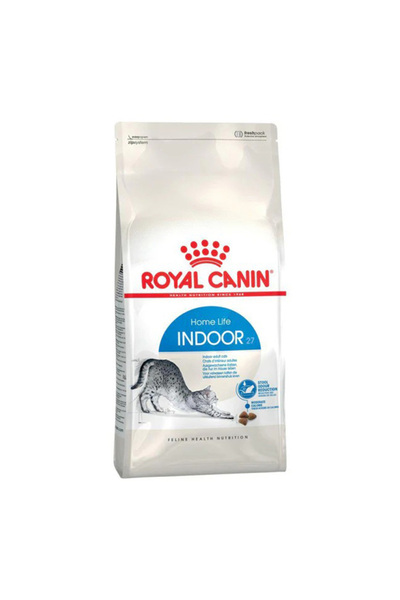 Royal Canin طعام جاف للقطط البالغة من هوم لايف إن دوور، 27% دهن، 10 كجم