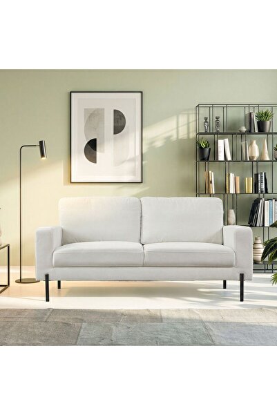 Danube Home كنبة بنجي بمقعدين من القماش |   أرائك بمقعدين |   L152xW86xH86cm ...