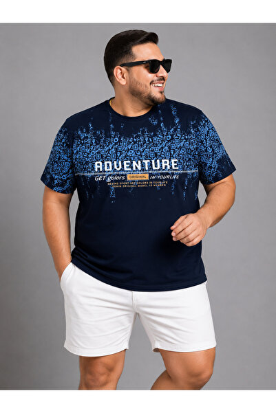 ANNEX Tricou pentru bărbați, mărime mare, din bumbac, cu croială confortabilă...