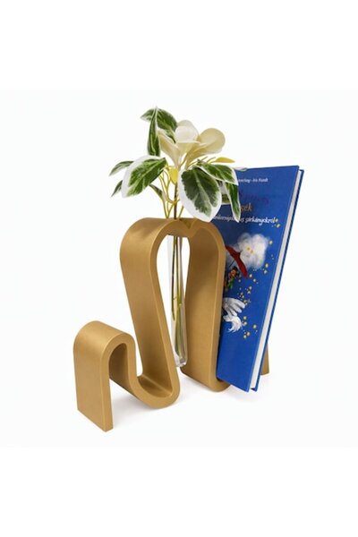 OEM Vază decorativă Flow Terra cu eprubetă de sticlă, Suport floral minimalis...