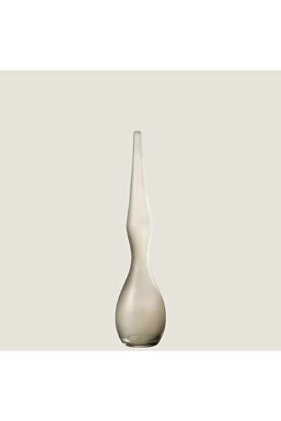 Chakra Yara Curved Glass Vase Set Gray 39 cm Natural