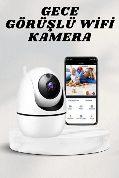 Genel Markalar Wifi Kamerası Kablosuz Wifi Güvenlik Kamerası