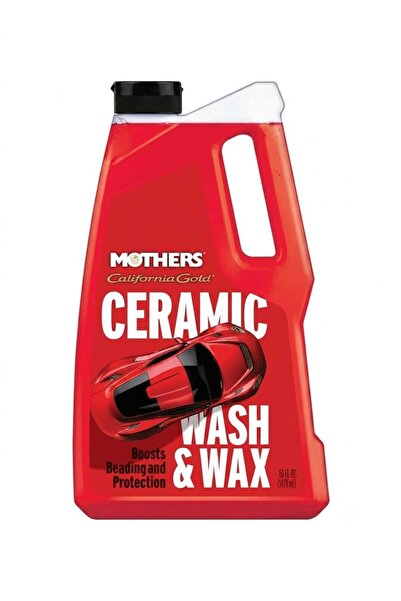 Mothers ® California Gold® Ceramic Wash & Wax – Seramik Katkılı, Cilalı Şampu...
