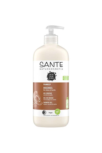 Sante Gel de dus cu cocos bio si vanilie -