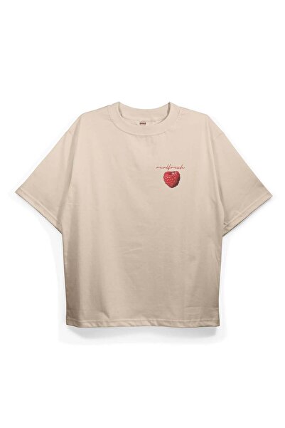 FO4RBS T2012 Μπλουζάκι Oversize με Σχέδιο Real Fresh