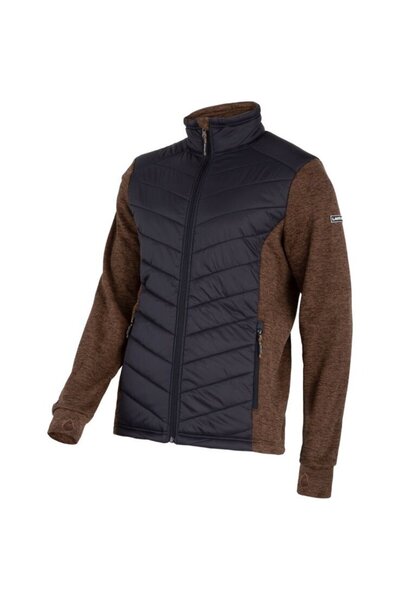 Lahti Pro Jacheta cu imprimeu si matlasare / maro-negru - xl