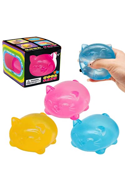 GIA'S WORLD GIA’SWORLD Jucărie senzorială antistres Maltose Sugar Cat Squishy...