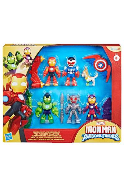 Marvel Set figurine Marvel, Ironman and His Awesome Friends, G1255