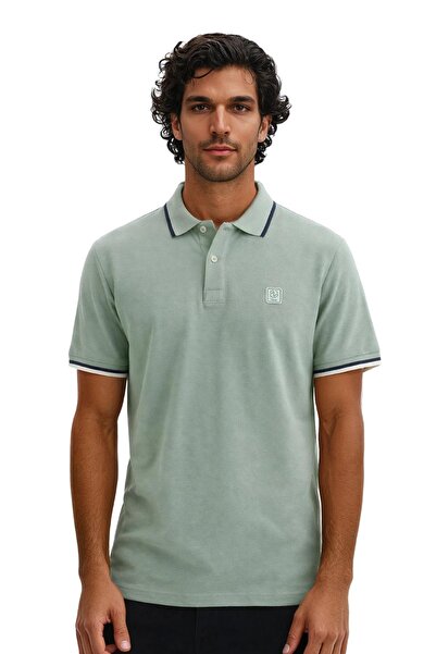 Arma Ar-Ma Men's Polo Collar T-Shirt Unprinted Basic Knitted Fabric Regular F...