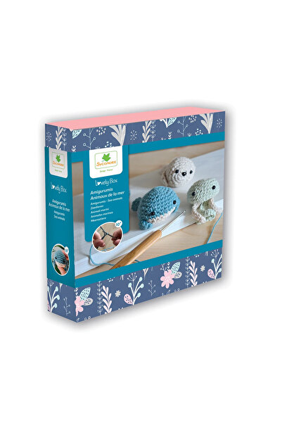 Sycomore Set de amigurumi croșetați, Animale marine, Sycomroe