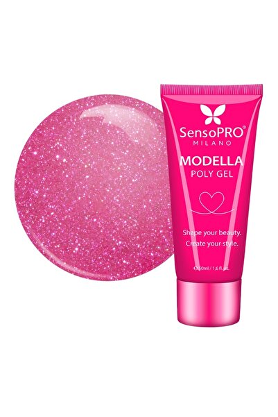 SensoPRO Milano Polygel MODELLA - Fuchsia Luxe, 50ml