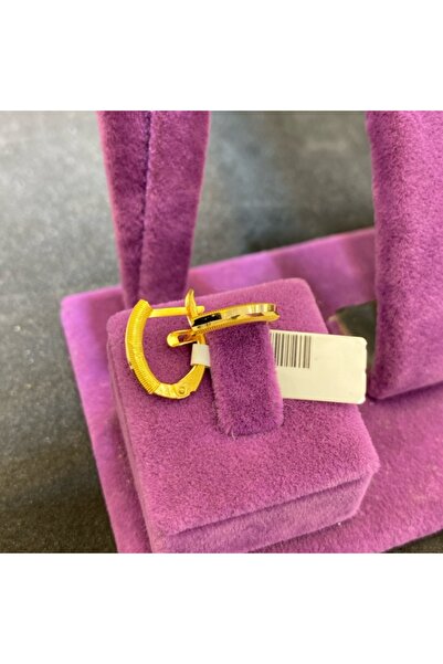 paksoy kuyumculuk 22 Ayar Altın Küpe Ajda Modern Tasarım 1.98gr Kadın - K00909