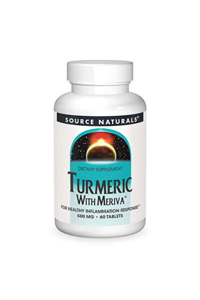 source naturals كركم مع ميريفا، 500 ملغ، 60 قرص