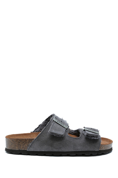 Kifidis K15121Sd Soft Step Women's Suede Leather Double-Strapped Cork Slipper...