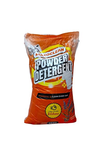 Maxo Maxoclean Detergent Powder 25KG | Heavy-Duty Laundry Detergent for Comme...