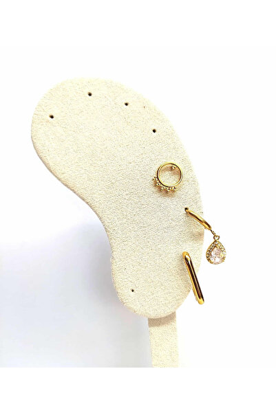 AMALFİ Σετ αξεσουάρ για σκουλαρίκια piercing, Σκουλαρίκια piercing από ατσάλι