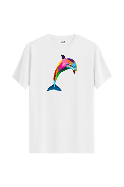 Colermi تي شيرت بتصميم دولفين
