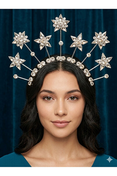 ROSALINDA Uzay Yolu yıldızlı taç