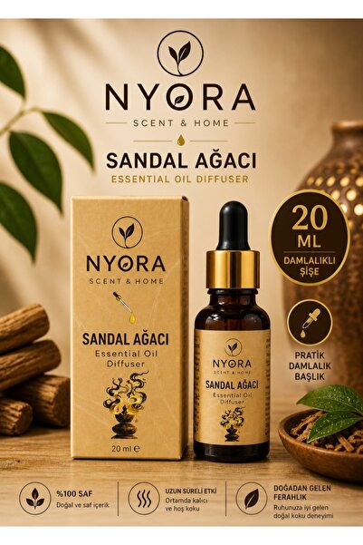 LEKUREN 20 ml Damlalıklı Difizör ve Buhurdanlık Esansiyel Yağı