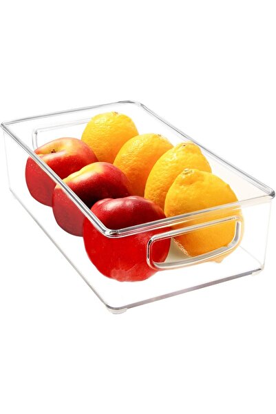 OEM Recipientele pentru Frigider și Cămară Organizator Set 4 Sticlă 25x15x8 cm
