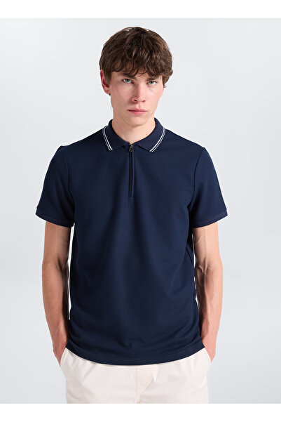 ALTINYILDIZ CLASSICS Lacivert Erkek Slim Fit Polo T-Shirt ACE091262930