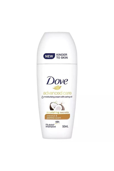 Dove Deodorant antiperspirant roll-on pentru femei 48h îngrijire avansată coc...