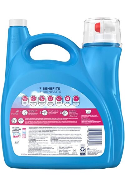 downy April Fresh Liquid Fabric Softener, 4.35L, Up to 251 Loads, Long-Lasting Fresh Scent