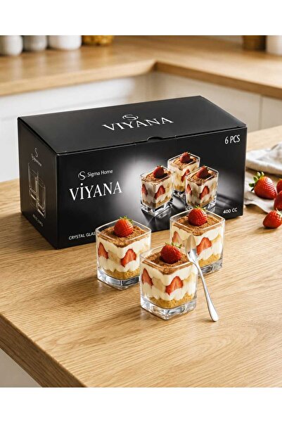 Ucuzuna Bak Viyana Kare Kase 6pcs
