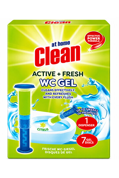 At Home Clean Active + Fresh Gel de toaletă Citrice 30ml