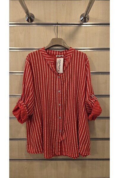 Park Moda Italian Striped Shirt 100% Cotton
