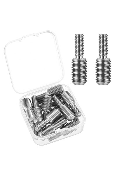 OEM 15 x șuruburi filetate cu capete duble, pini filetați cu capete duble, ad...