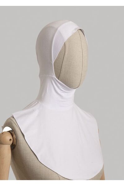 LA BOUTIQUE Combed Cotton Collared Bone White