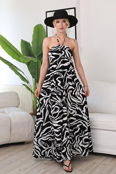 Siyezen Maxi Dress with Chest Pads