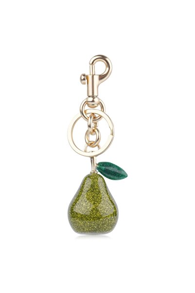 OEM Pear Keyring Fruit Bag Charm Cute Handbag Accessory