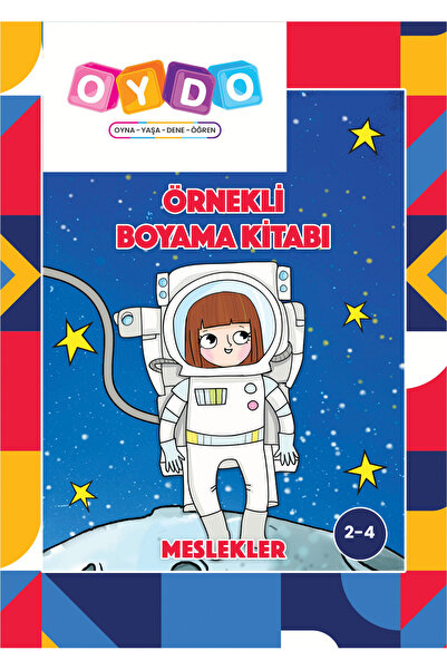 Örnekli Boyama Kitabı Meslekler