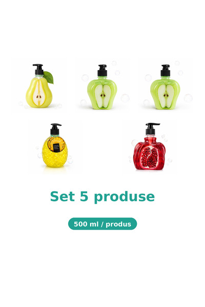 Tasty Set 5 Produse Tasty, Mix Pere, Mar Piele Sensibila, Mar Extract, Ananas...
