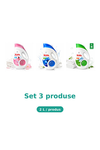 Igel Set 3 Produse Igel, Mix Baby, Universal, Alb