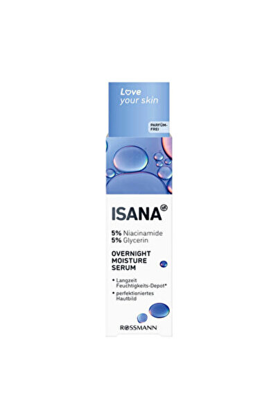 ISANA Love Your Skin Serum Overnight 120h 30 ml