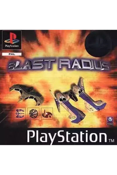 Sony Blast Radius Παιχνίδι Playstation PS1 (Μεταχειρισμένο)