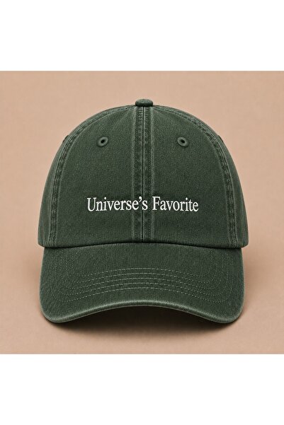 WeavedCo Universe's Favorite Embroidered Vintage Washed Cap Hat