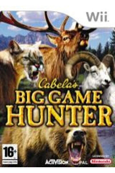 ACTIVISION Cabelas Big Game Hunter Wii Παιχνίδι (Μεταχειρισμένο)