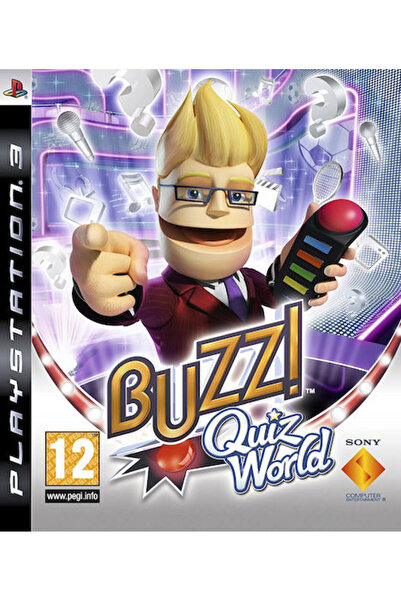 Sony Buzz World Quiz (χωρίς βοηθήματα απάντησης) Παιχνίδι PS3 (Μεταχειρισμένο)